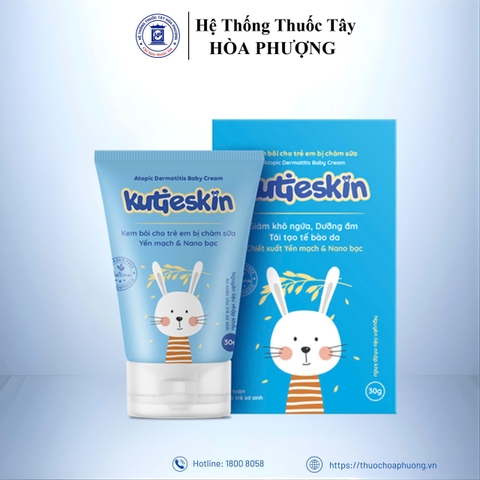 Kem bôi cho trẻ em bị chàm sữa Kutieskin 30g
