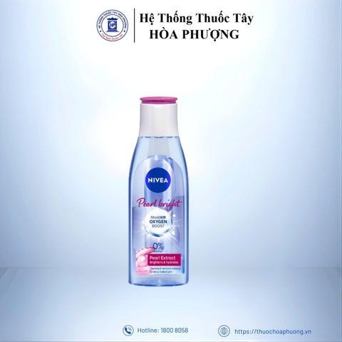 Nước Tẩy Trang NIVEA Pearl Bright Sáng Da | Sạch Sâu (200 ml)