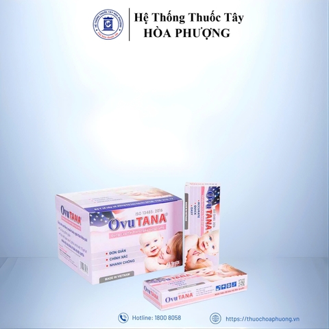 Que test ngày rụng trứng OvuTaNa