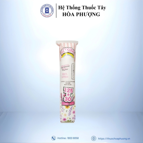 Bông tẩy trang KOKIMI 155 miếng