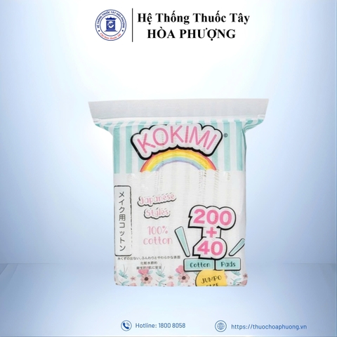 Bông tẩy trang Kokimi