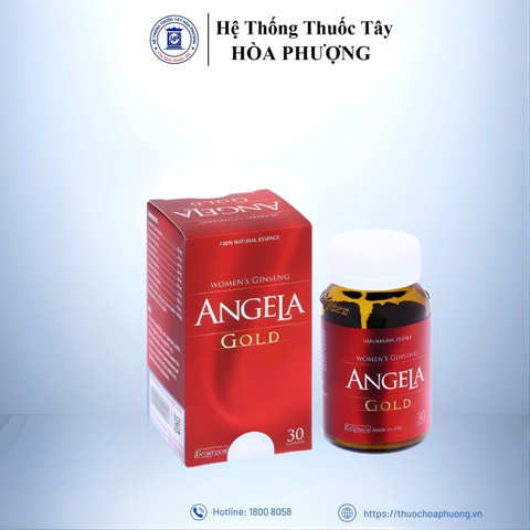 Ecogreen Woman's Ginseng Angela Gold lọ 60 viên