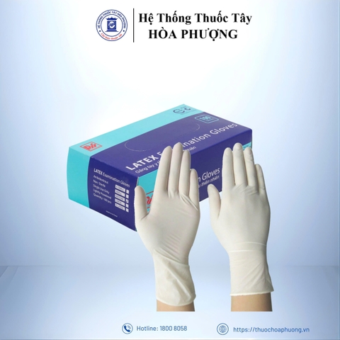 Gang tay y tế Latex Examination Gloves