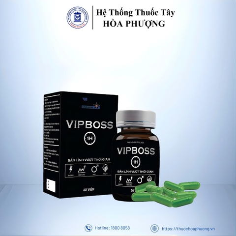 VipBoss Gold - Hỗ trợ tăng cường chức năng sinh lý cho nam