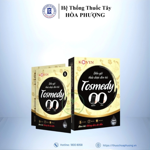 Dầu gội thảo dược đen tóc Tosmedy