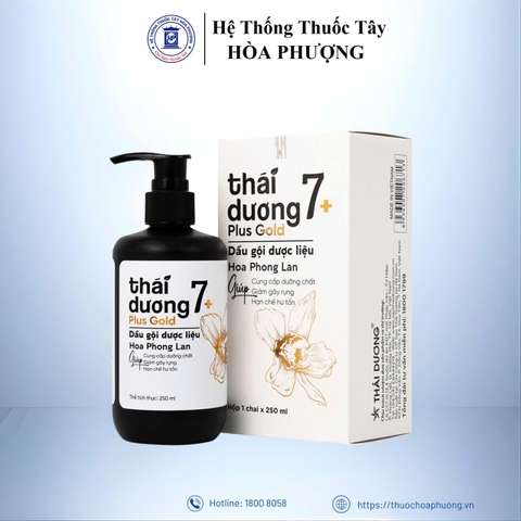 Dầu gội Thái Dương 7 PLUS chai 250ml