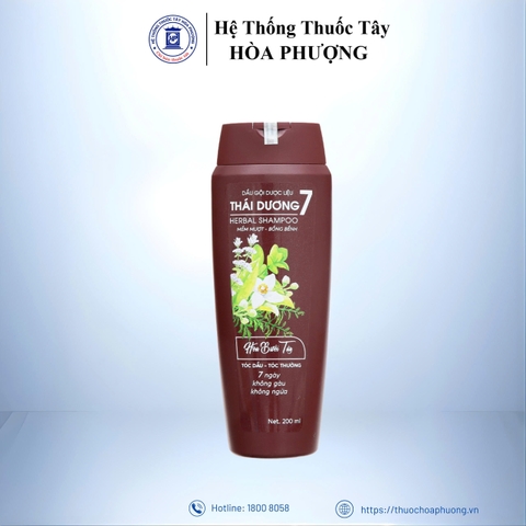 Dầu gội Dược Liệu Thái Dương 7 chai 200ml