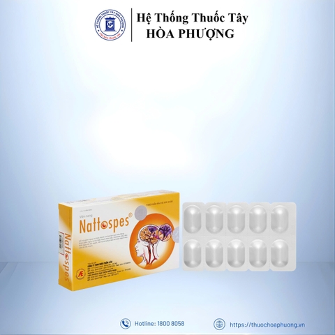 Viên nang Nattospes hộp 30 viên