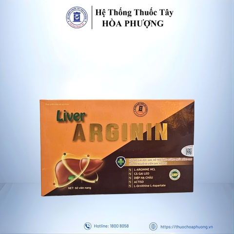 BỔ GAN LIVER ARGININ