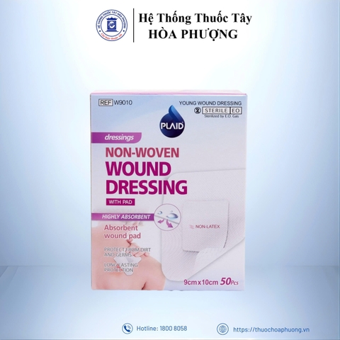 PLAID Băng gạc vô trùng 9*10 cm