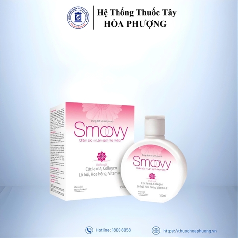 Dung dịch vệ sinh Smoovy - Nuôi dưỡng và trẻ hoá da vùng kín.