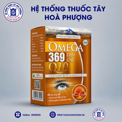 OMEGA 369 dầu gấc lọ 60 viên