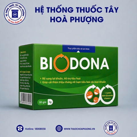 Biodona hộp 30 gói