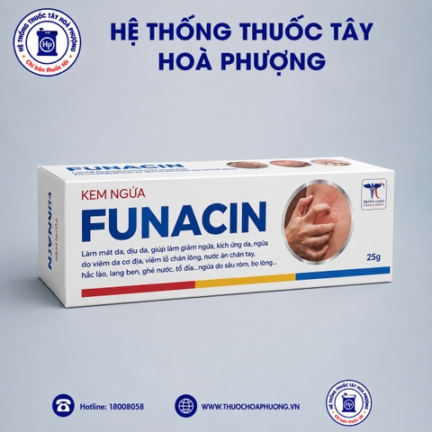 Kem ngứa Funacin 25g