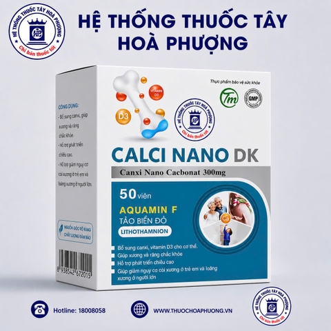 Calci Nano DK lọ 50 viên