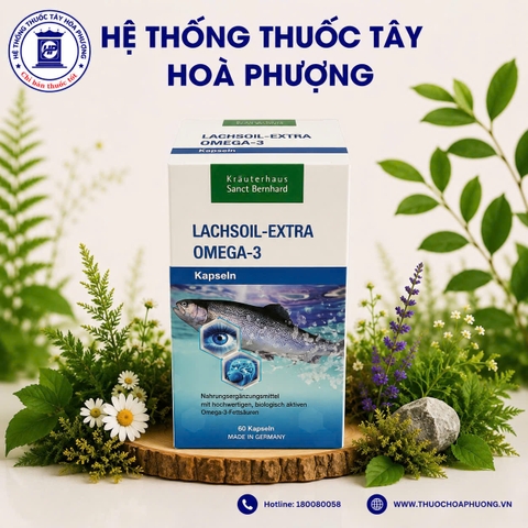 Lachsoil extra Omega-3 Hộp 60 viên
