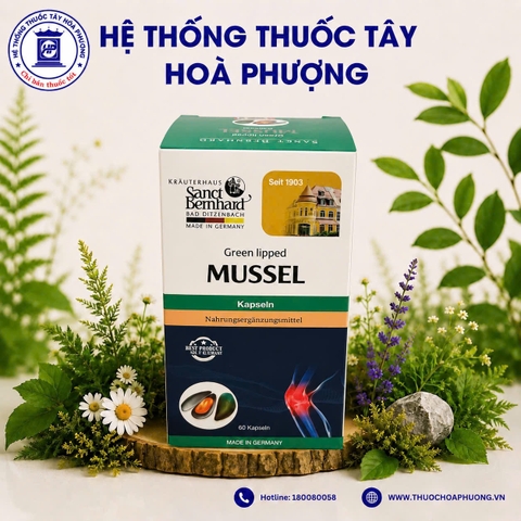 Viên uống bổ khớp MUSSEL 60 viên