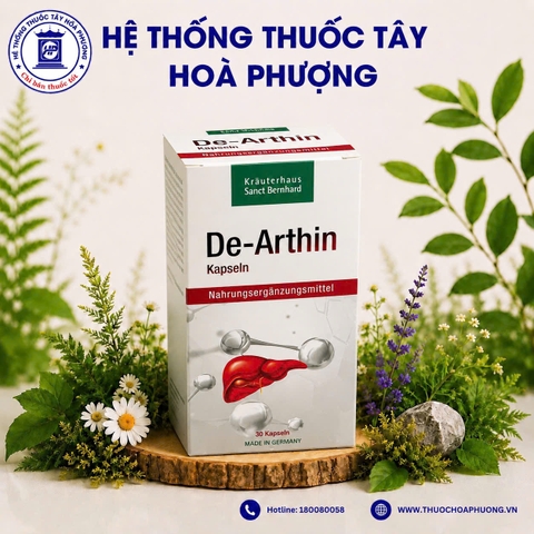 Viên uống hỗ trợ giải độc gan De Arthin