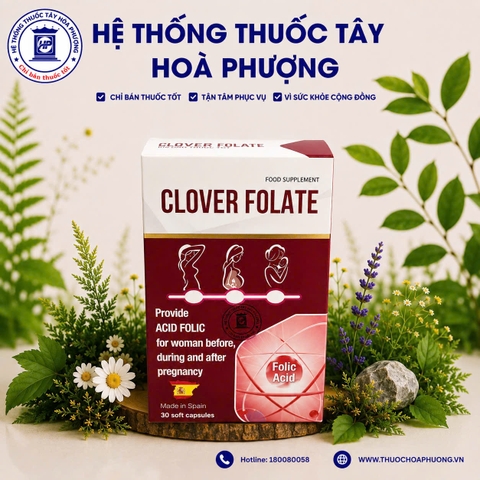 CLOVER FOLATE Hộp 30 viên VYPHYTO