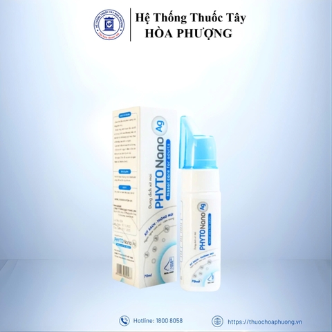 Dung dịch xịt mũi Phyto Nano Ag