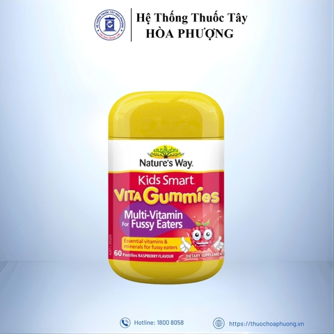 Nature's Way Kids Smart Vita Gummies Multi-Vitamin For Fussy Eaters