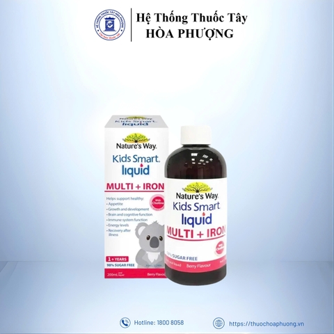 Nature's Way Kids Smart Multi Iron Liqiuid