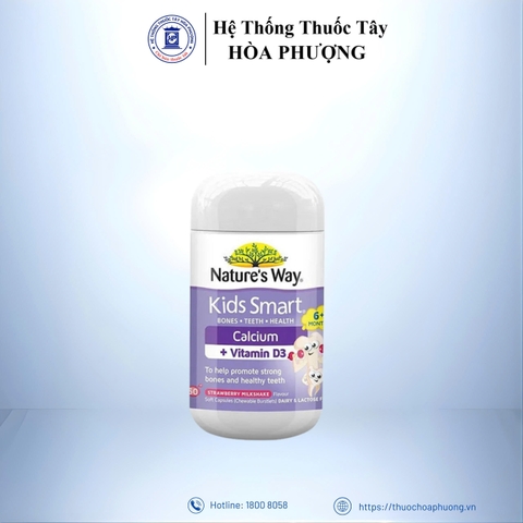 Nature’s Way Kids Smart Calcium + Vitamin D3 Burstlets