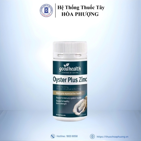 Tinh chất hàu GoodHealth Oyster Plus ZinC 60 viên Úc