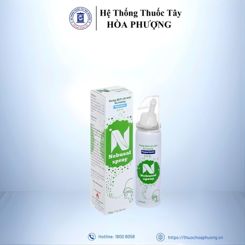 Dung dịch xịt mũi Nebusal spray 2.3