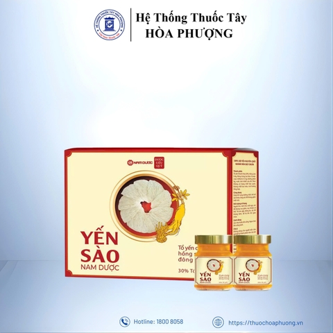 Yến Sào Nam Dược – Tổ yến chưng hồng sâm, đông trùng