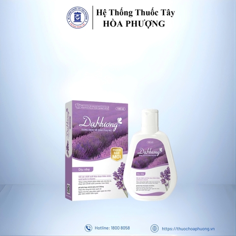 Dung dịch vệ sinh phụ nữ Dạ Hương hương lavender ngừa viêm nhiễm chai 100ml