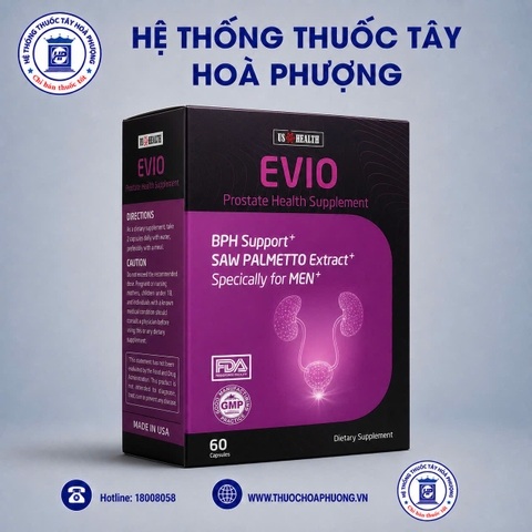 Evio - Hỗ trợ phì đại tuyến tiền liệt cho nam giới