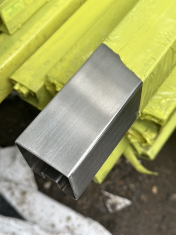 Tay vịn inox xước 40*60