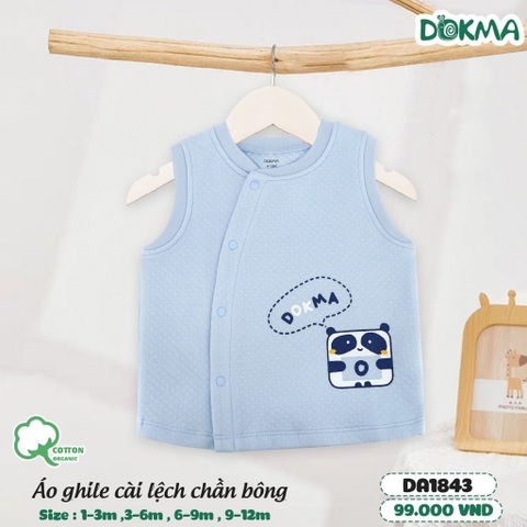 Áo gile trần bông mỏng Dokma DA1843