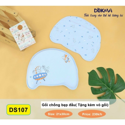 Gối Cao Su Non Chống Bẹp Đầu Dokma DS107