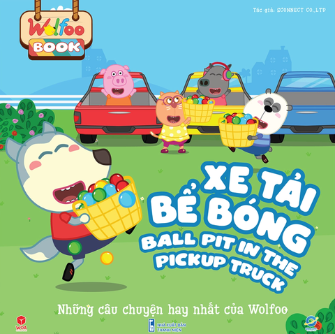 Xe Tải Bể Bóng - Sách Wolfoo
