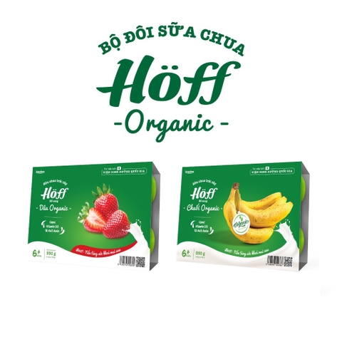 Sữa Chua HOFF Organic Cho Bé Từ 6 Tháng Tuổi