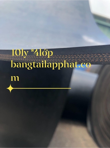 BĂNG TẢI TRƠN NHẬT CŨ ( 10 ly - 4 lớp bố )