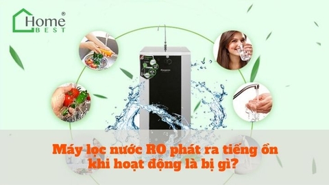 Máy lọc nước RO phát ra tiếng ồn khi hoạt động là bị gì?
