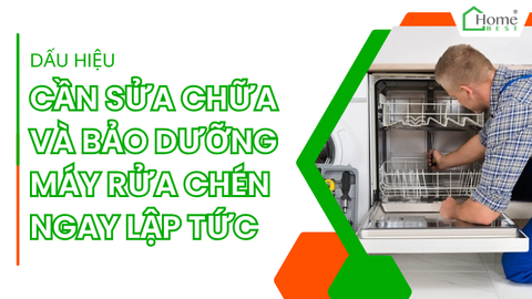 Dấu Hiệu Cần Sửa Chữa Và Bảo Dưỡng Máy Rửa Chén Ngay Lập Tức