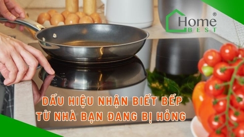 Dấu hiệu nhận biết bếp từ nhà bạn đang bị hỏng