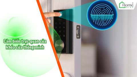 Cảm biến trực quan của khóa cửa thông minh