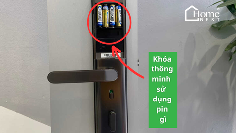 Khóa thông minh sử dụng pin gì? Giá thành mỗi loại như thế nào?
