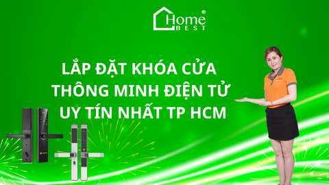 Lắp đặt khóa cửa thông minh điện tử uy tín nhất TP HCM