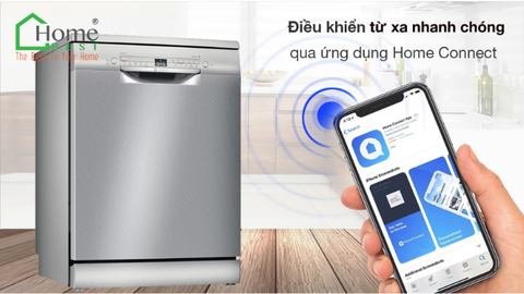 Cách sử dụng chức năng Home Connect trên máy rửa chén Bosch