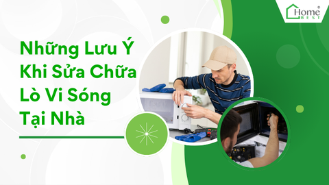 Những Lưu Ý Khi Sửa Chữa Lò Vi Sóng Tại Nhà