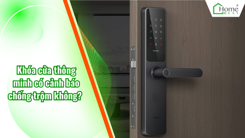 Khóa cửa thông minh có cảnh báo chống trộm không?