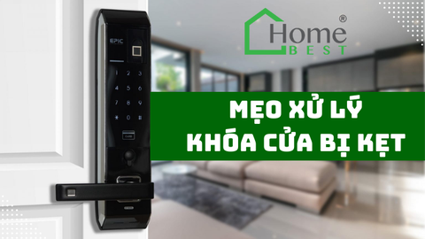 Mẹo xử lý khóa cửa bị kẹt