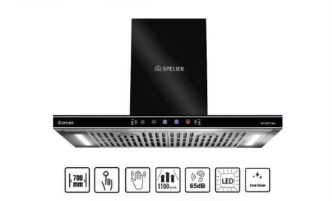 Máy hút khói kính ngang Spelier SP 109 TT SLIM (điều khiển cảm biến vẫy tay)