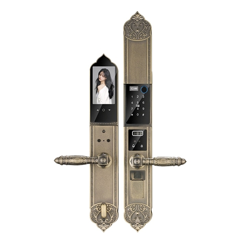 Khóa điện tử đại sảnh Hyundai HY-SLC8817 BRONZE